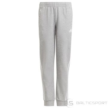 Bikses Adidas 3-svītras konusveida GT6888 / Pelēka / 140 cm