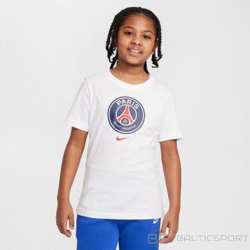 Nike PSG Crest krekls junioriem IF0511-100 / XL (158-170) / balts