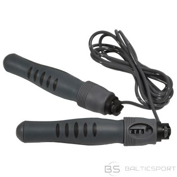 Eb Fit ABS PROFILED JUMP ROPE WITH A COUNTER, GRAY