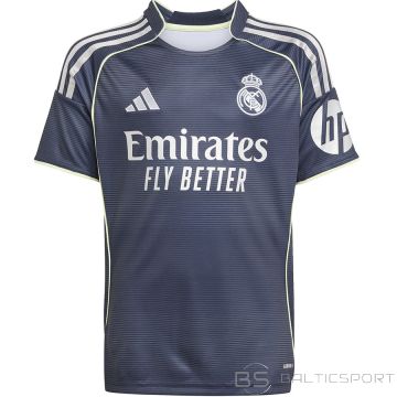 Adidas Real Madrid Away JSY Jr T-shirt JP3947 / 128 cm / navy blue
