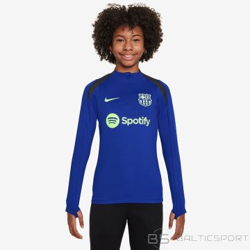 Nike FC Barcelona DF Strike Drill Top Jr FQ2636-418 / XS (122-128) / blue