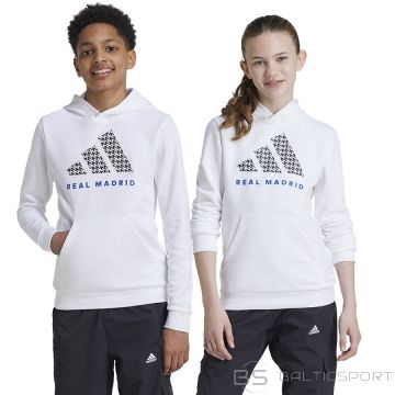 Adidas Real Madrid Kids Sweatshirt IT3763 / 176 cm / white
