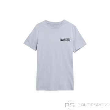 T-shirt 4F M 4FSS23TTSHM307 light gray (M)