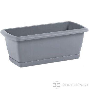 Prosperplast Balkona puķupodu komplekts ar statīvu, Respana, akmens pelēks (nav pieejams)