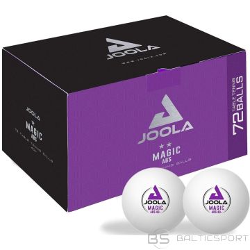 Joola TABLE TENNIS BALLS MAGIC ABS 72PCS WHITE