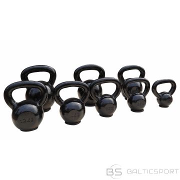 Kettlebell Čuguna svaru bumba ar gumijas pamatni  TOORX 20kg
