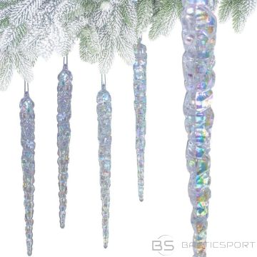 BS Varavīksnes lāsteku piekaramais dekors 22 cm 4 gab. (N/A)