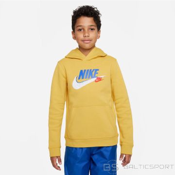 Nike Džemperis Sportswear SI Fleece PO Hoody FD1197 709 / dzeltens / S (128-137)