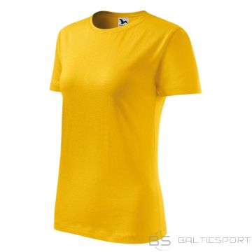 Malfini Классическая футболка New W MLI-13304 желтая (XL)