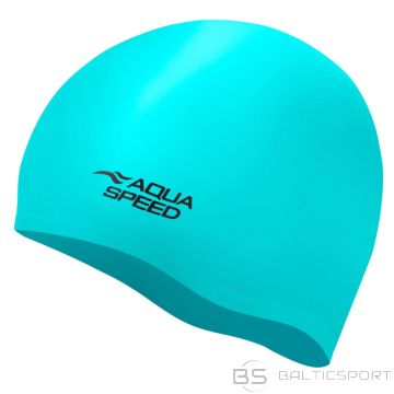 Aqua-speed Silicone Cap Long Hair / Senior / Green