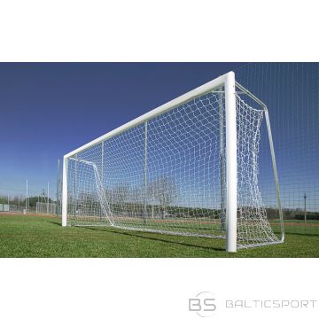 Alumīnija futbola vārti 5x2m - betonējami kapsulās, 120x100mm, dziļums .08/1.5m