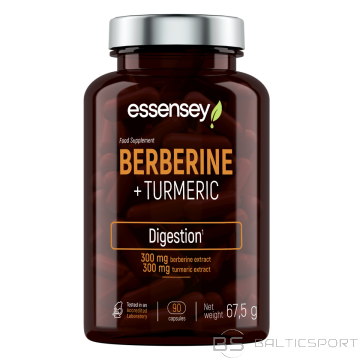 Antioksidants TREC ESSENSEY BERBERINE + KURMIKA 90 kapsulas