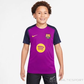 Nike FC Barcelona DF Strike Jr T-Shirt HJ7831-552 / XL (158-170) / purple