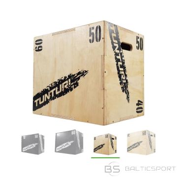 Treniņu kaste TUNTURI Plyo Box Wood 40/50/60cm