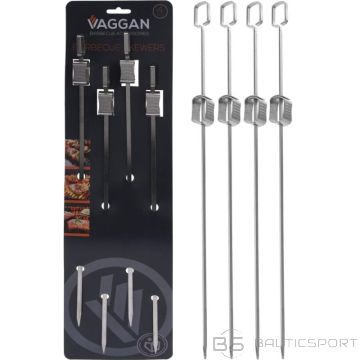 BS Šašlika iesmi 4 gab. Garums 40,5 cm Nerūsējošais tērauds (nav pieejams)