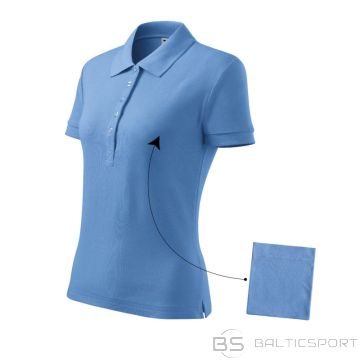 Malfini Cotton polo shirt W MLI-21315 sky blue (XS)