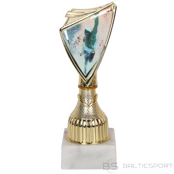 Puchar Tryumf 9297/SWI pływanie / B - 18,5 cm / złoty