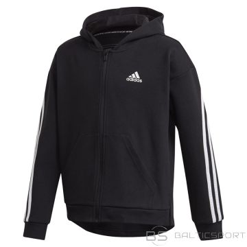 Adidas G 3S FZ HD GE0950 Džemperis / Melna / 152 cm