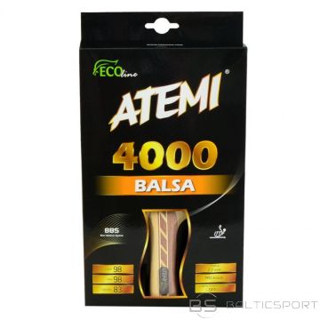 BS Table tennis racket Atemi 4000 Balsa Concave 17204 (N/A)