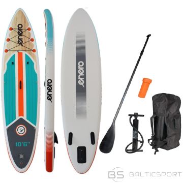 Enero SET - INFLATABLE SUP BOARD 320x76x15CM FLOW
