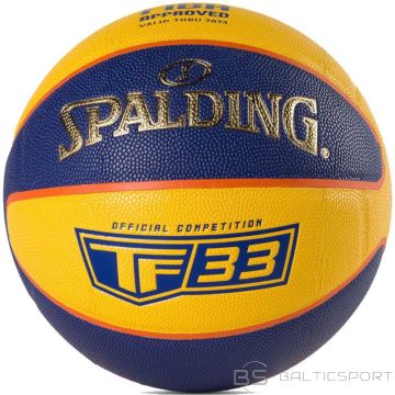 Spalding TF-33 R.6 OFICIĀLĀS SACENSĪBU BASKETBOLS (N/A)
