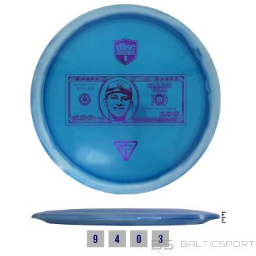 Discgolf DISCMANIA Fairway Driver C-LINE FD3 MONEY RECORD Blue/White 9/4/0/3
