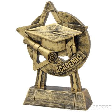 GTsport absolventa statuete / 13 cm / Brūna