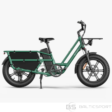 Elektriskais kravas velosipēds FIIDO T2 Longtail Cargo, Forest Green