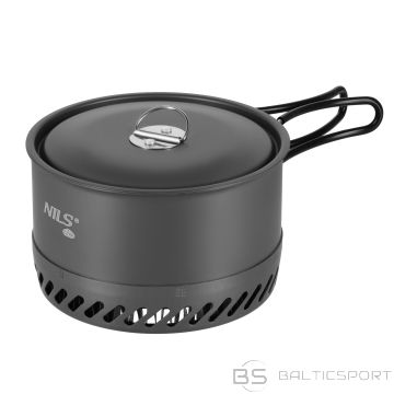Nils Camp NC4203 alumīnija ceļojumu katls ar radiatoru un vāku 1000 ml