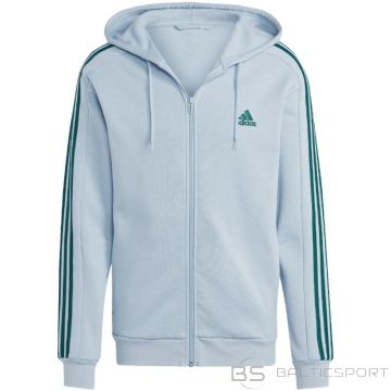 adidas Essentials Fleece 3-Stripes Full-Zip M sweatshirt IJ8932 (S)