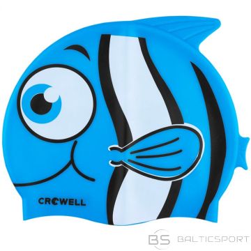 Inny Crowell Nemo-Jr-blue silicone swimming cap (N/A)