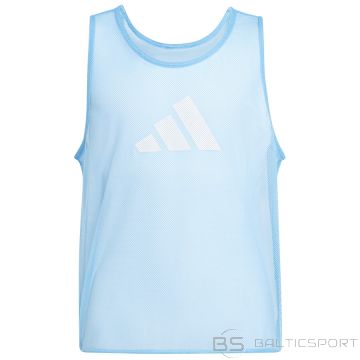 Znacznik piłkarski adidas Bib Jr JF3247 / niebieski / 164 cm