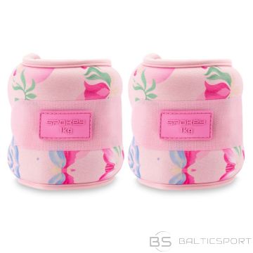 Spokey The Bloom Form Ankle and Wrist Weights 2x 1 kg SPK-944491 (1 kg)