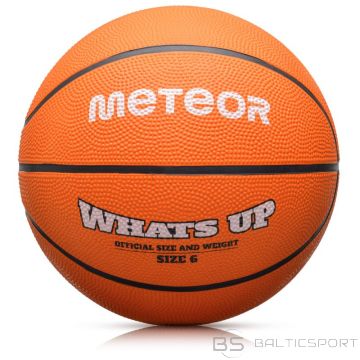 Meteor Kas jauns 6 basketbola bumba 16832, 6. izmērs (uniw)
