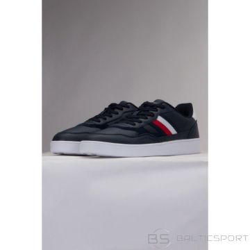 Tommy Hilfiger Court Cupsole Retro Lth Stripes shoes M FM0FM04828 DW5 (45)