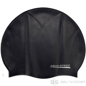Aqua-speed Mono / vecākais / melns silikona vāciņš
