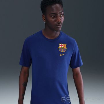 Nike FC Barcelona Crest Tee HQ8396-455 / XXL / blue