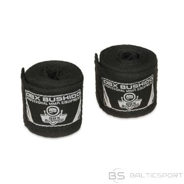 BS Cotton Boxing Wraps - 2 Meters | Black (DBX )