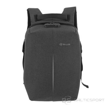 Tellur 15.6 Notebook Backpack Antitheft V2, USB port, black