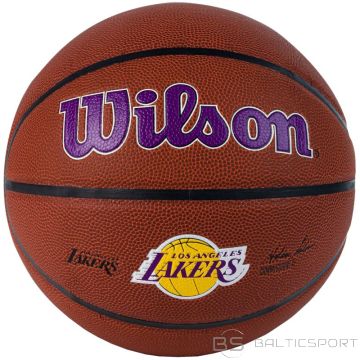 Basketbola bumba /Wilson Basketbola bumba Team Alliance Losandželosas Lakers Ball WTB3100XBLAL (7)