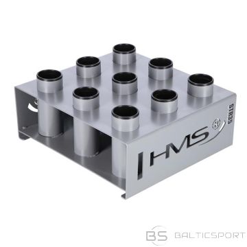 Svaru stieņu statīvs HMS STR35 OLYMPIC BAR RACK KOMERCIJA