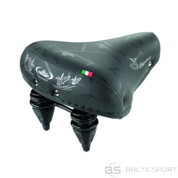Velo sēdeklis SELLE MONTE GRAPPA Laguna, melni