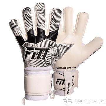 Football Masters Rękawice FM Varis X WHITE BLACK S974893 / biały / 8