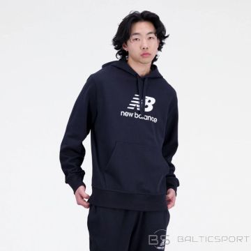 New Balance Essentials Stacked Logo Frenc M Hoodie MT31537BK (M)