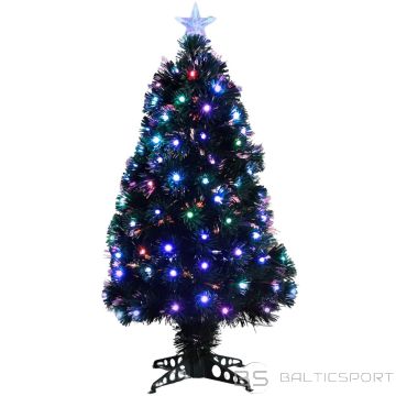 Luca DECORATIVE FIBER OPTIC CHRISTMAS TREE MULTICOLOR 90CM