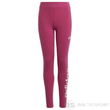 Adidas Леггинсы Essentials Linear Logo Cotton Tights Jr IC3581 (164 см)