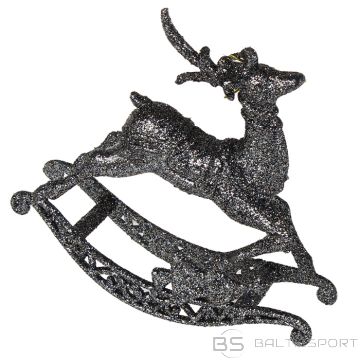 Egļu dekors 3D 10-14cm, titāna