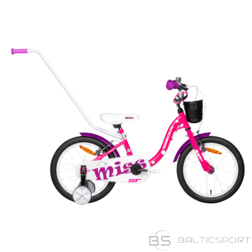 Bērnu velosipēds TABOU Miss ST, 12'' rozā-balts