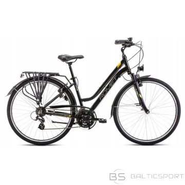 Sieviešu velosipēds ROMET Gazela 0, melns (L)