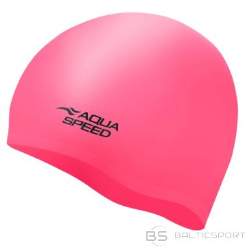Aqua-speed Silicone Cap Long Hair / Senior / Blue